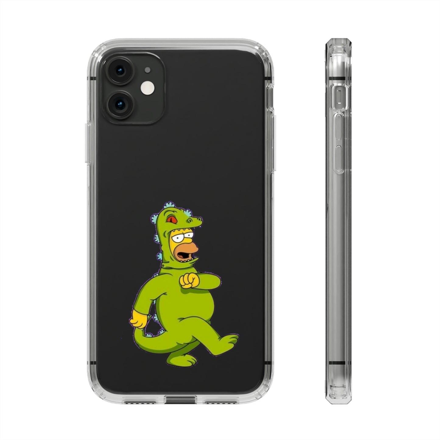 Simpsons Clear Phone Cases