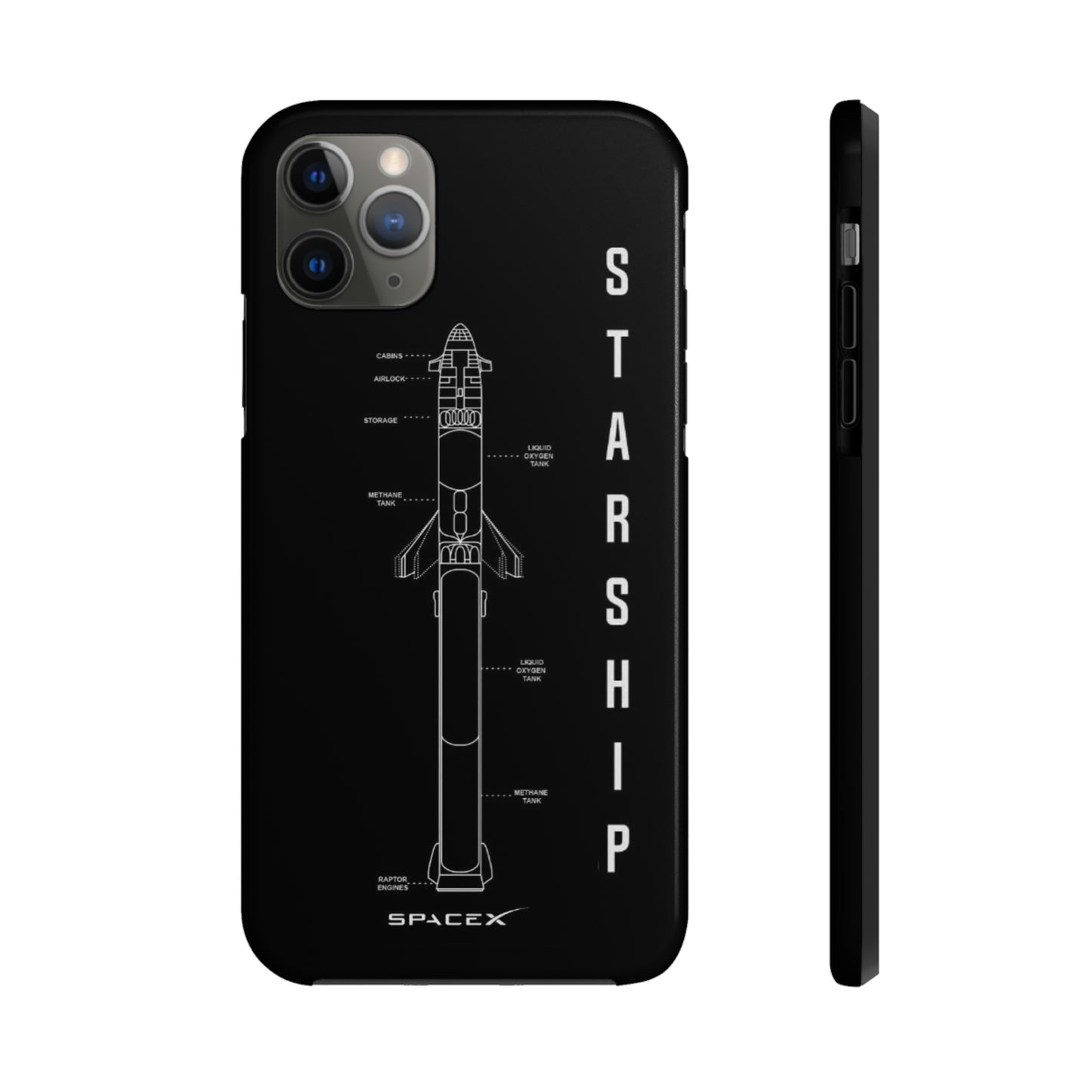 SpaceX Tough Phone Cases, Case-Mate