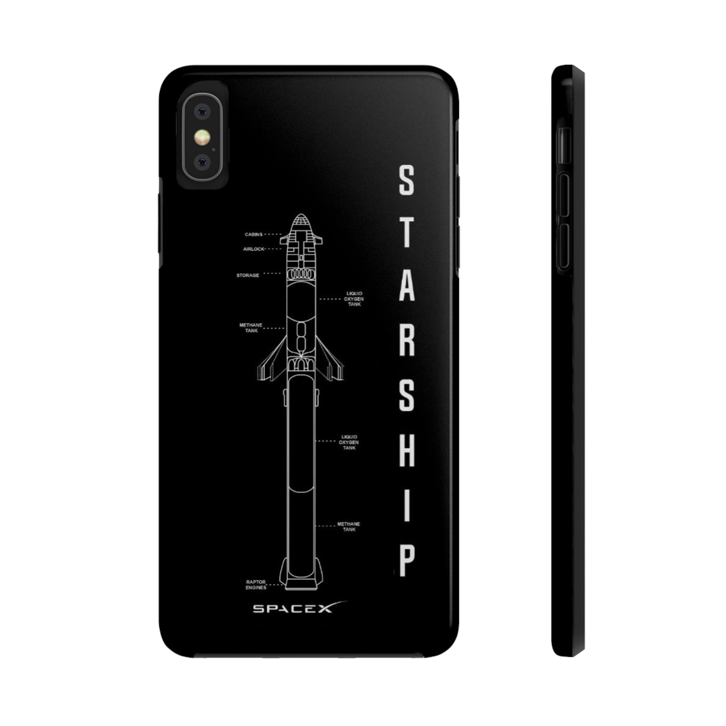 SpaceX Tough Phone Cases, Case-Mate
