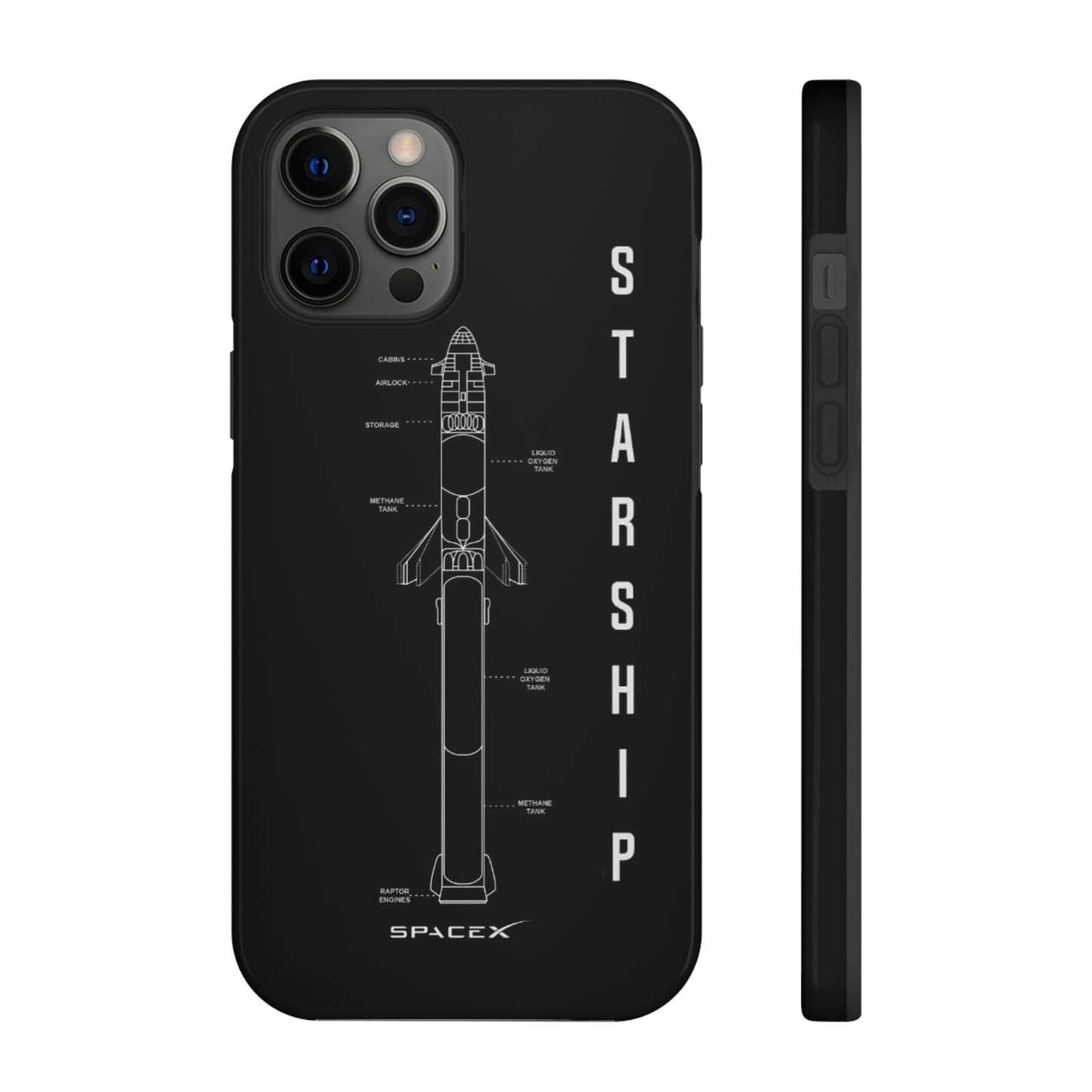 SpaceX Tough Phone Cases, Case-Mate