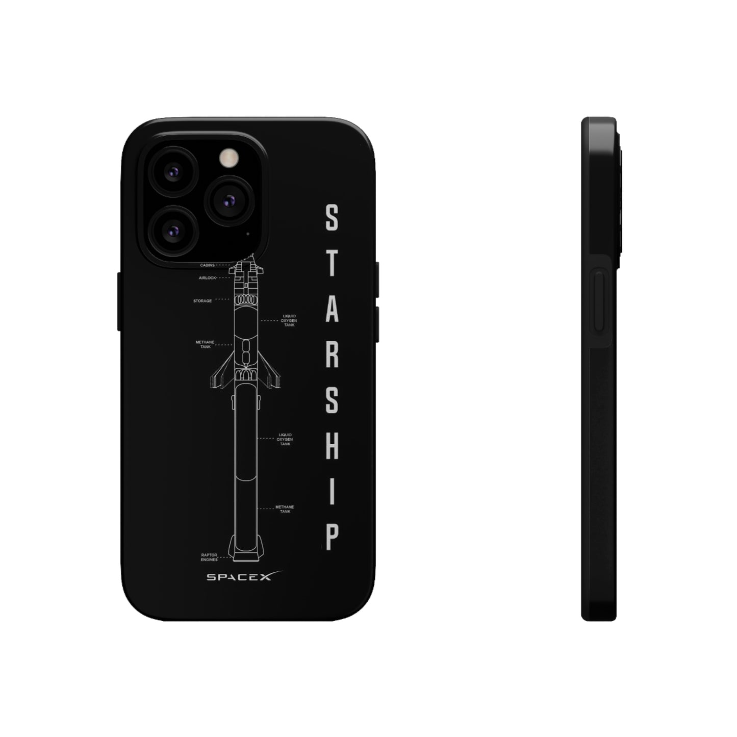 SpaceX Tough Phone Cases, Case-Mate