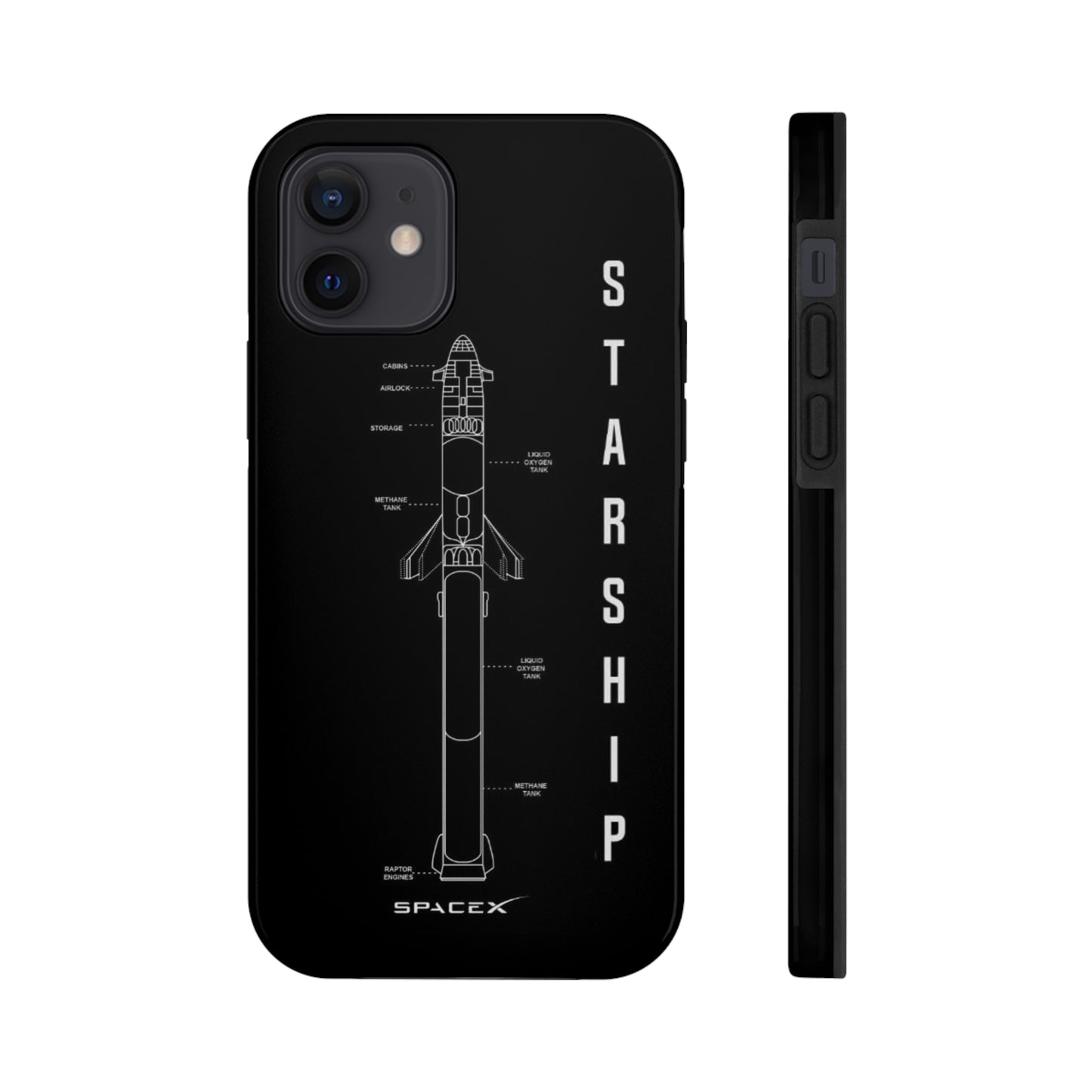 SpaceX Tough Phone Cases, Case-Mate