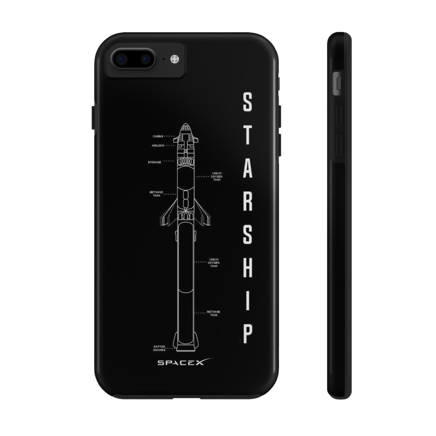 SpaceX Tough Phone Cases, Case-Mate