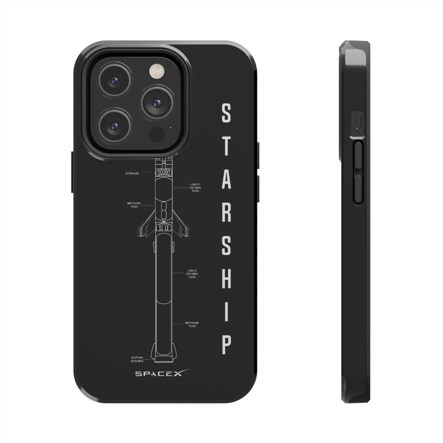 SpaceX Tough Phone Cases, Case-Mate