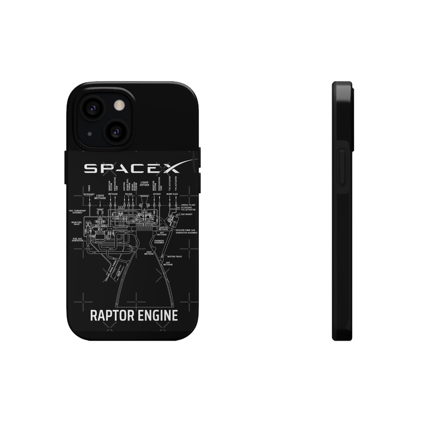 SpaceX Tough Phone Cases, Case-Mate