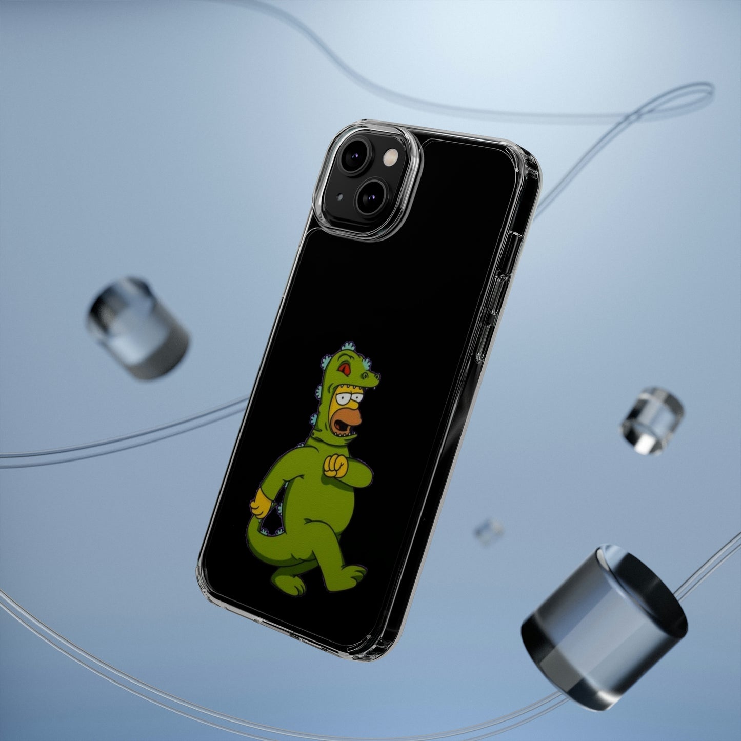 Simpsons Clear Phone Cases