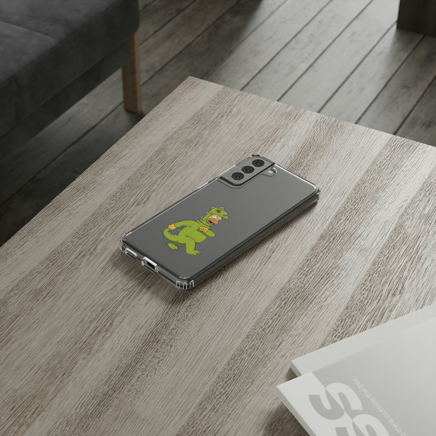 Simpsons Clear Phone Cases