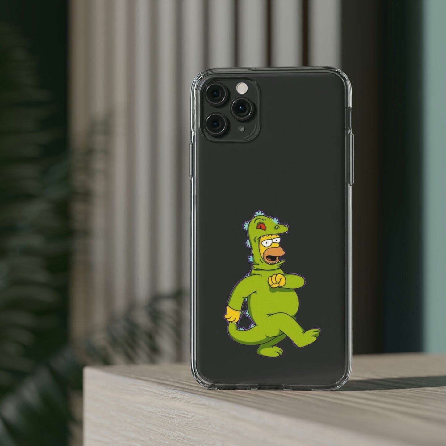 Simpsons Clear Phone Cases