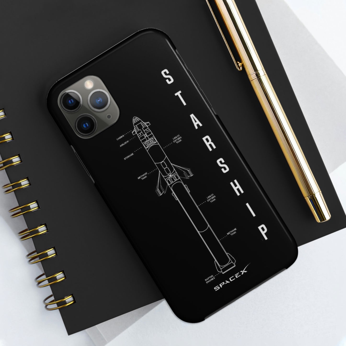SpaceX Tough Phone Cases, Case-Mate