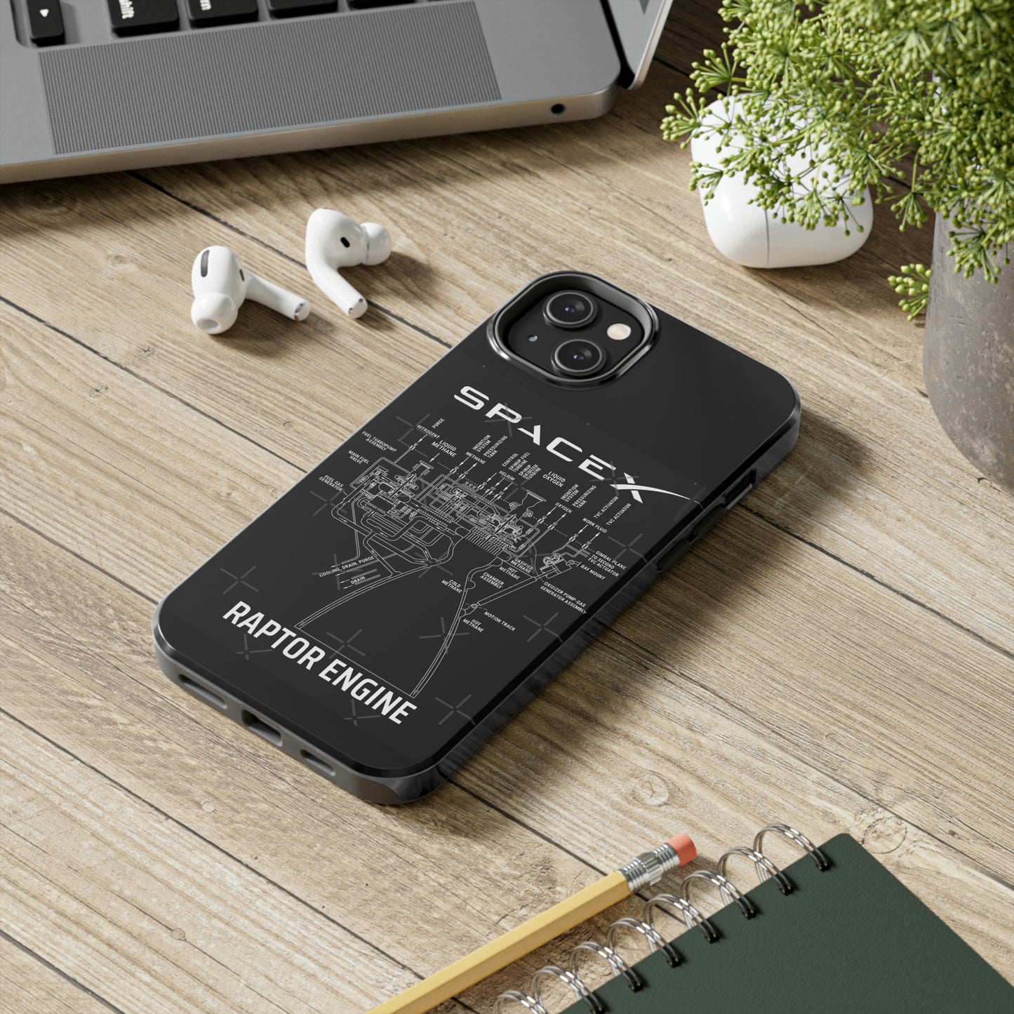 SpaceX Tough Phone Cases, Case-Mate