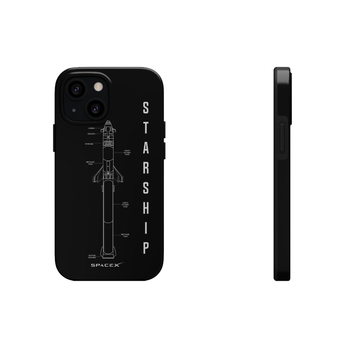 SpaceX Tough Phone Cases, Case-Mate