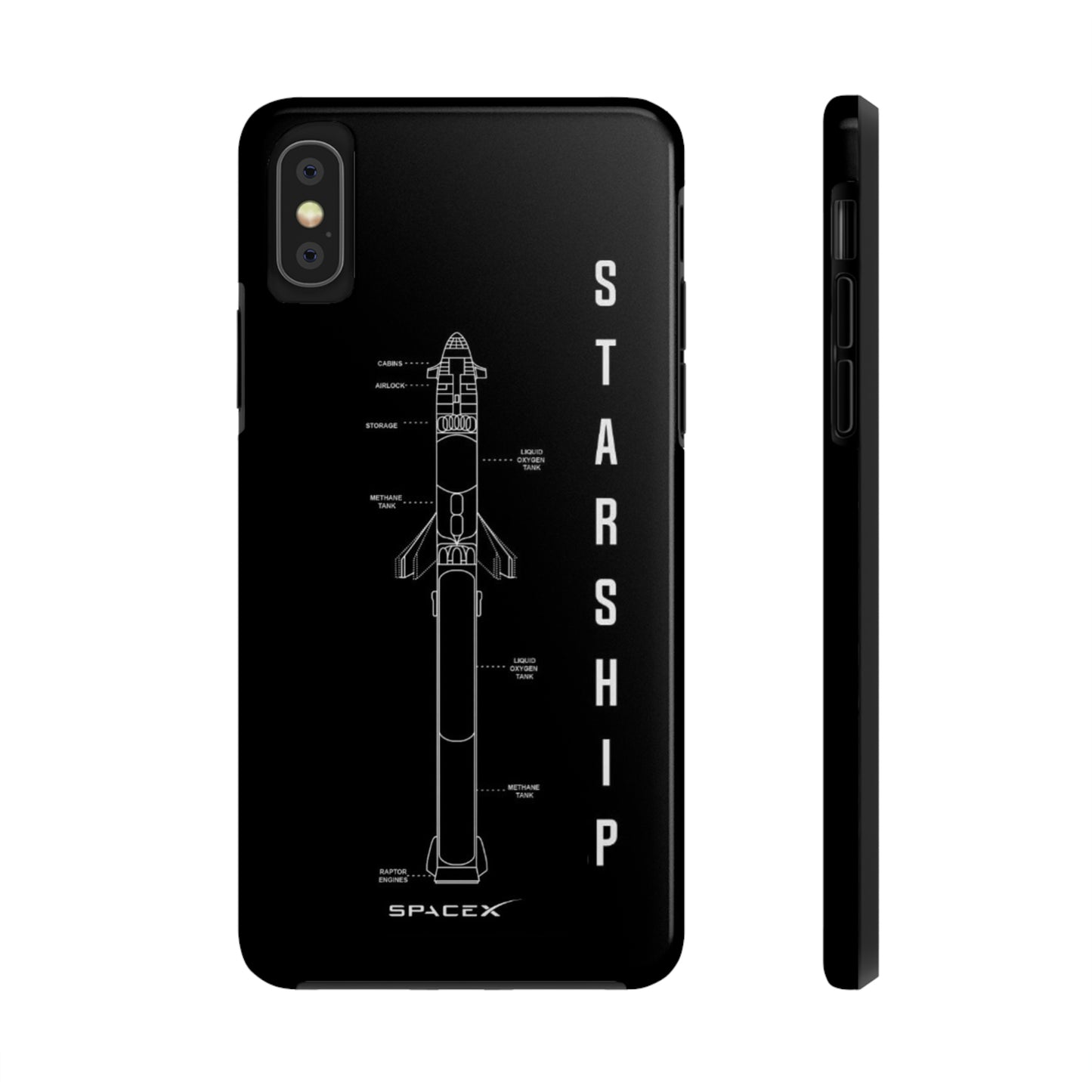 SpaceX Tough Phone Cases, Case-Mate