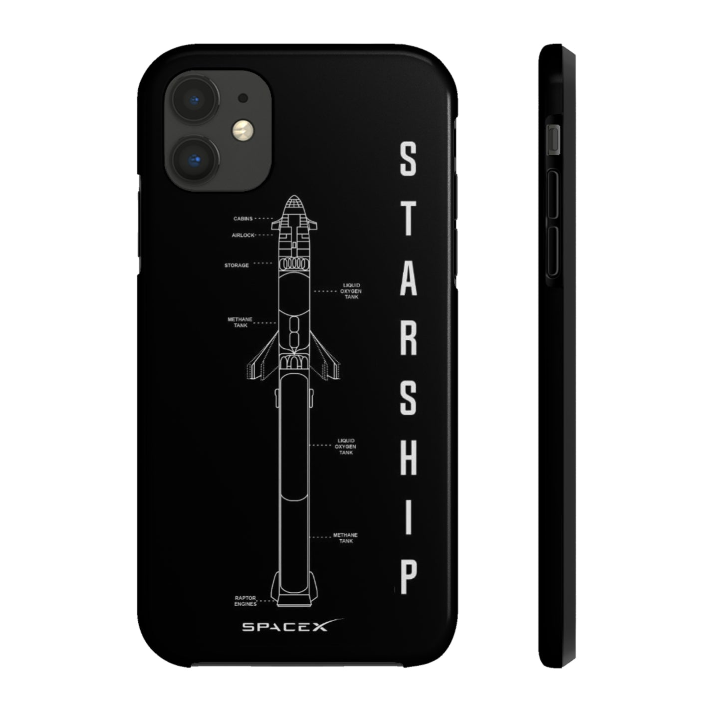 SpaceX Tough Phone Cases, Case-Mate