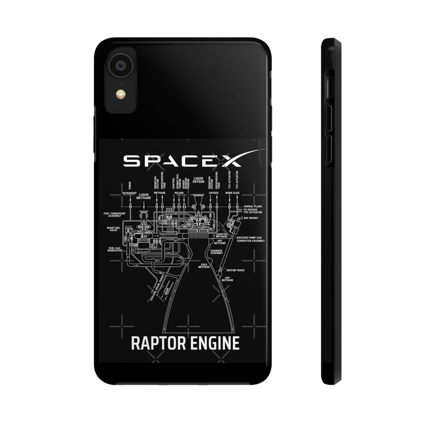 SpaceX Tough Phone Cases, Case-Mate