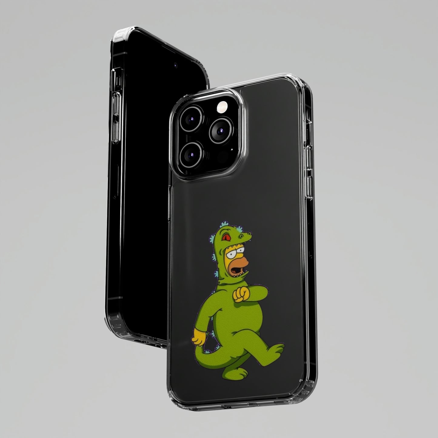 Simpsons Clear Phone Cases