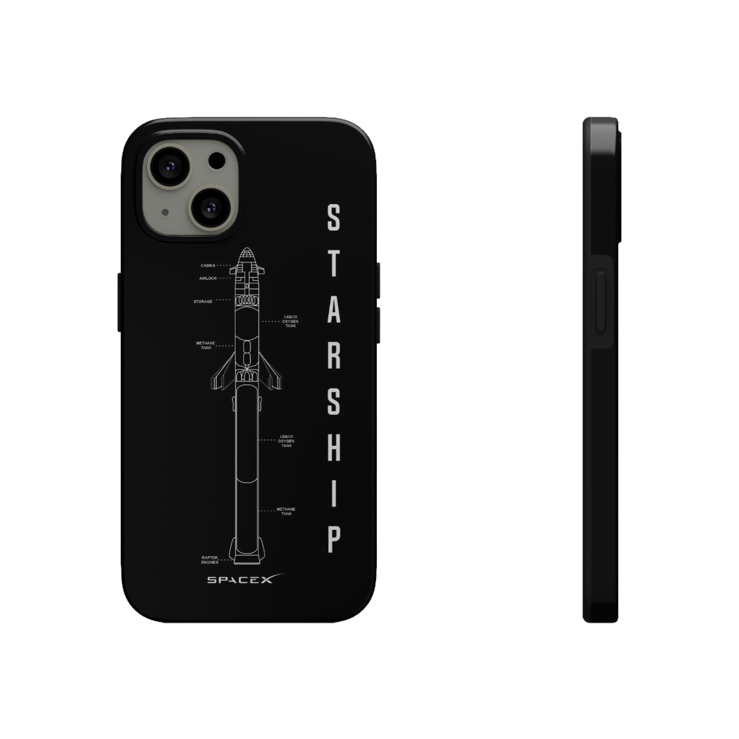 SpaceX Tough Phone Cases, Case-Mate