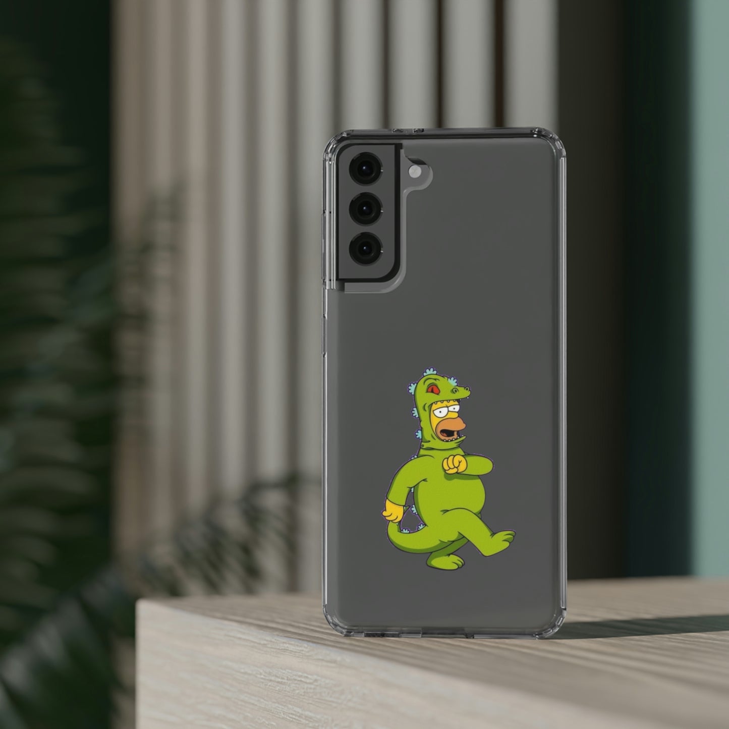 Simpsons Clear Phone Cases