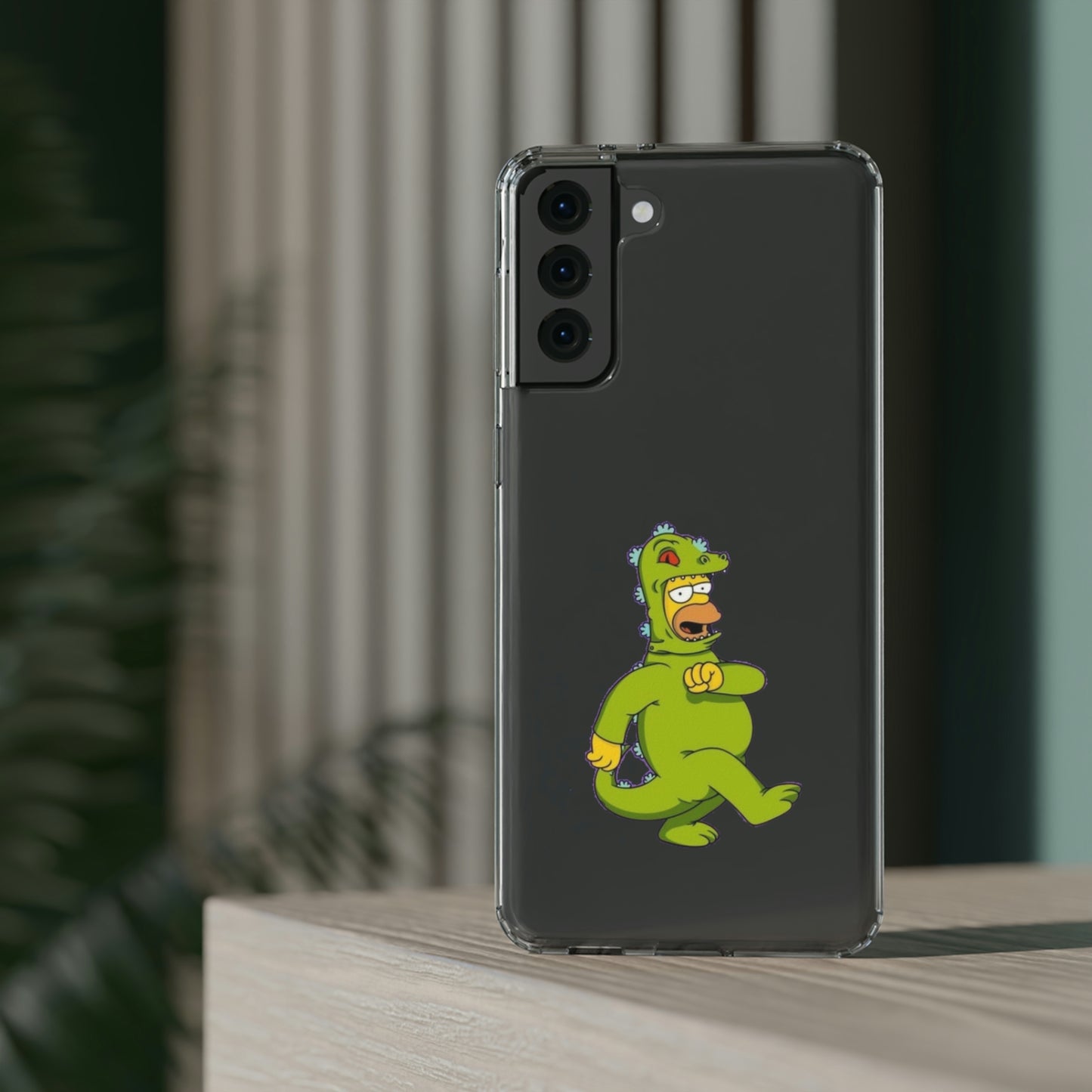 Simpsons Clear Phone Cases