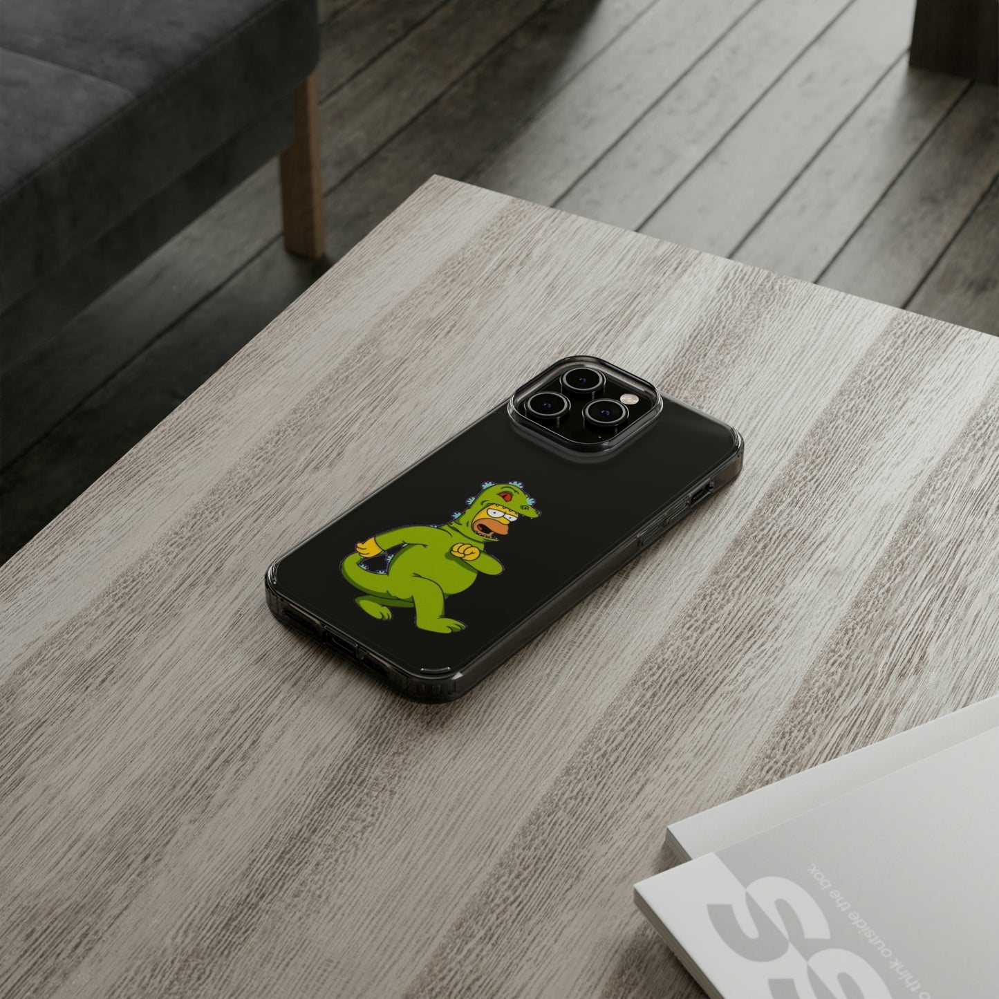 Simpsons Clear Phone Cases