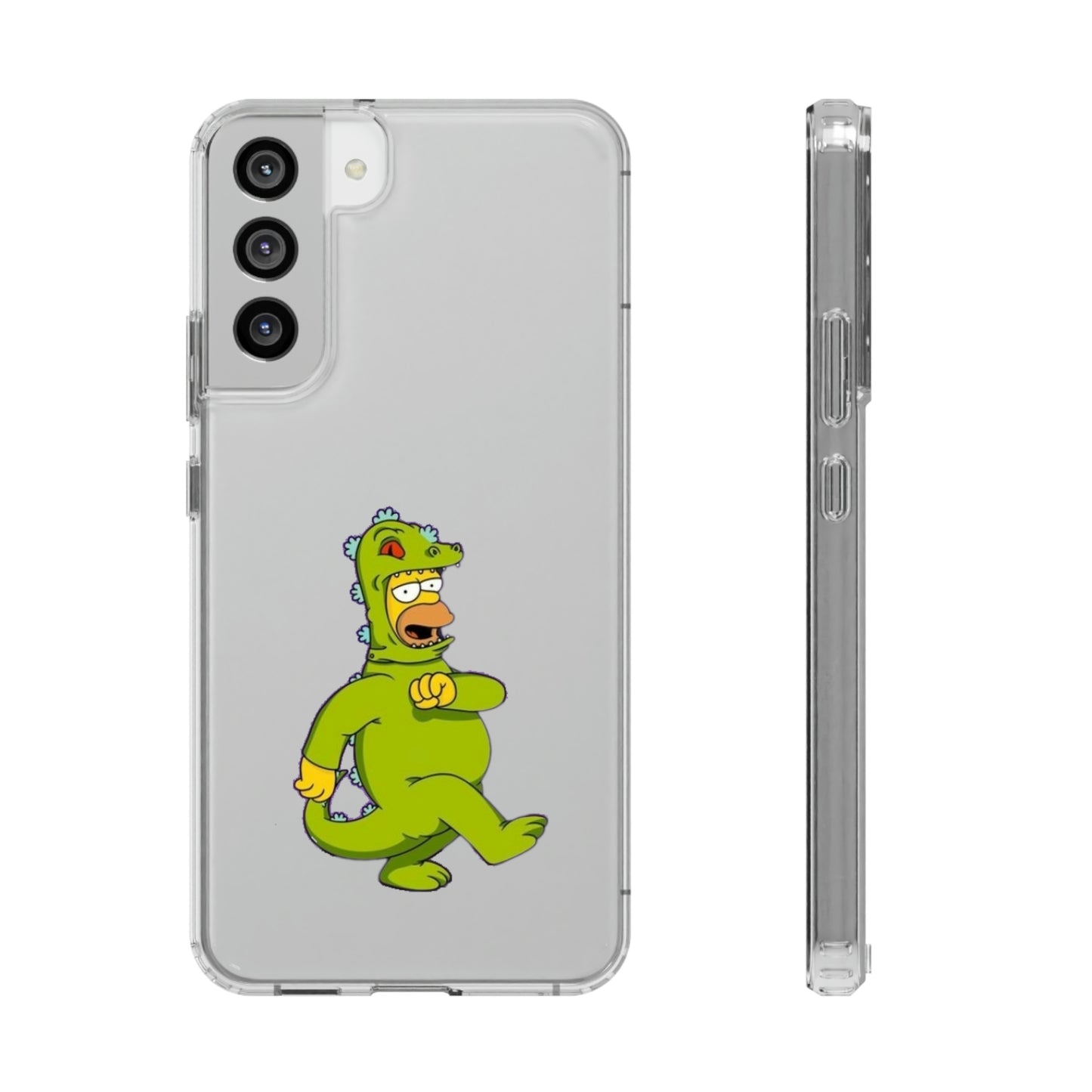 Simpsons Clear Phone Cases