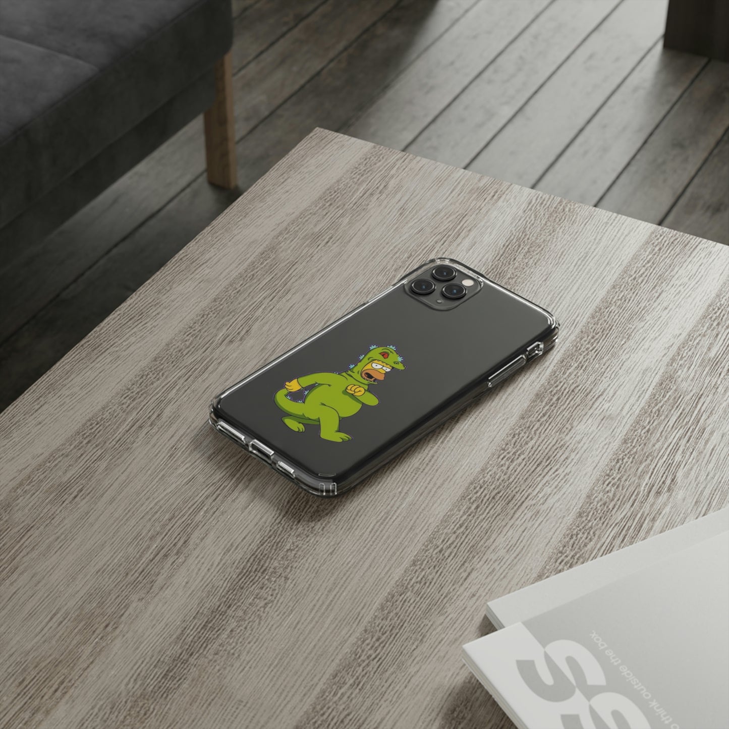 Simpsons Clear Phone Cases