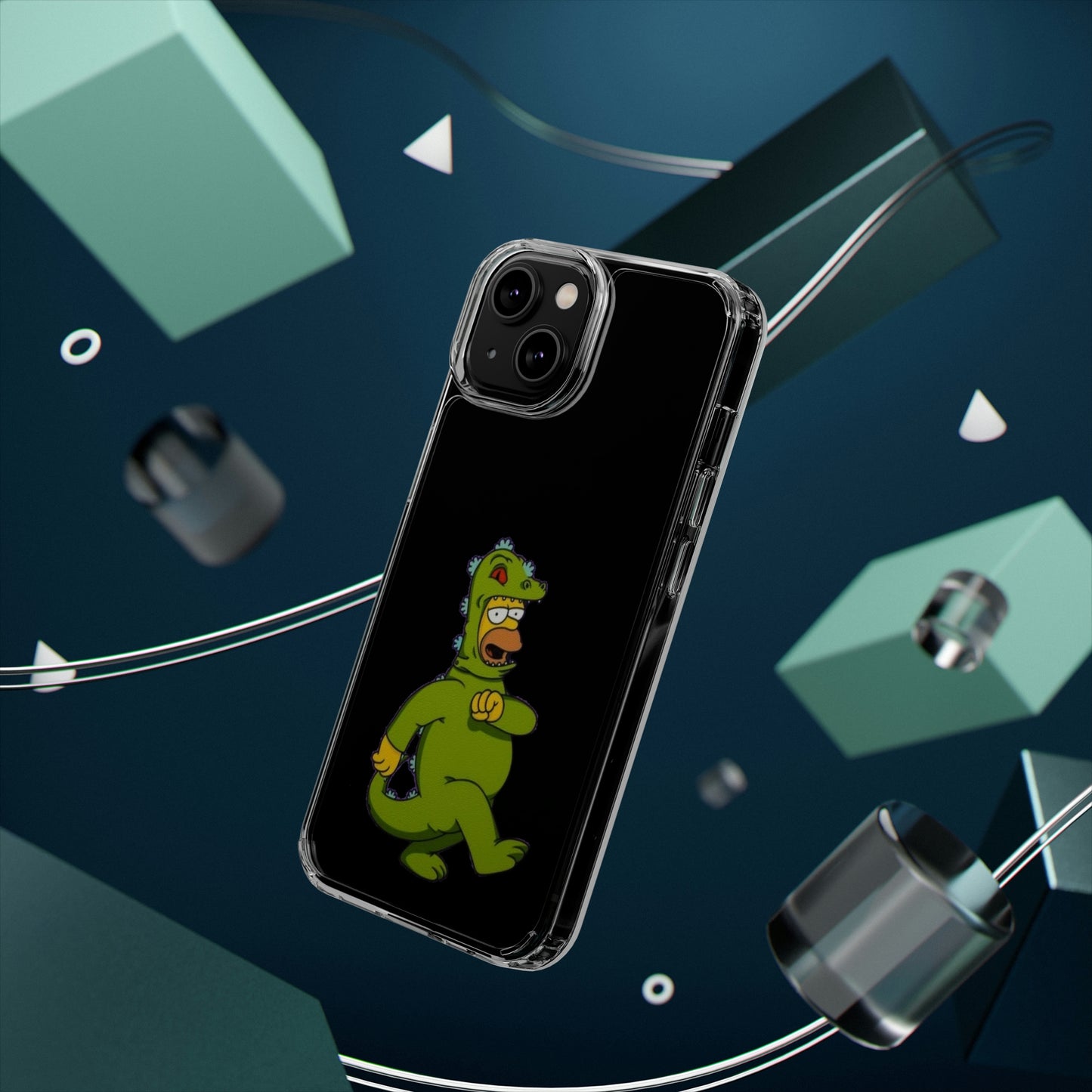 Simpsons Clear Phone Cases