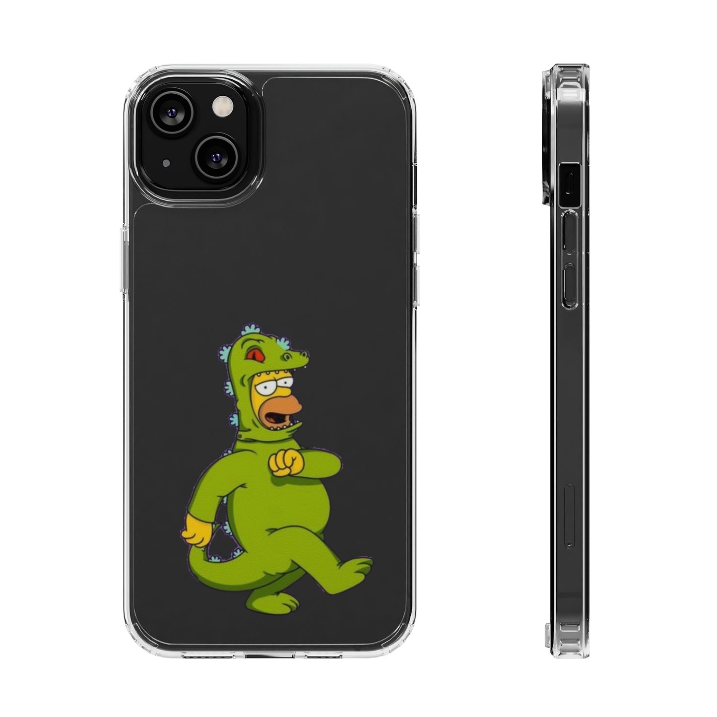 Simpsons Clear Phone Cases