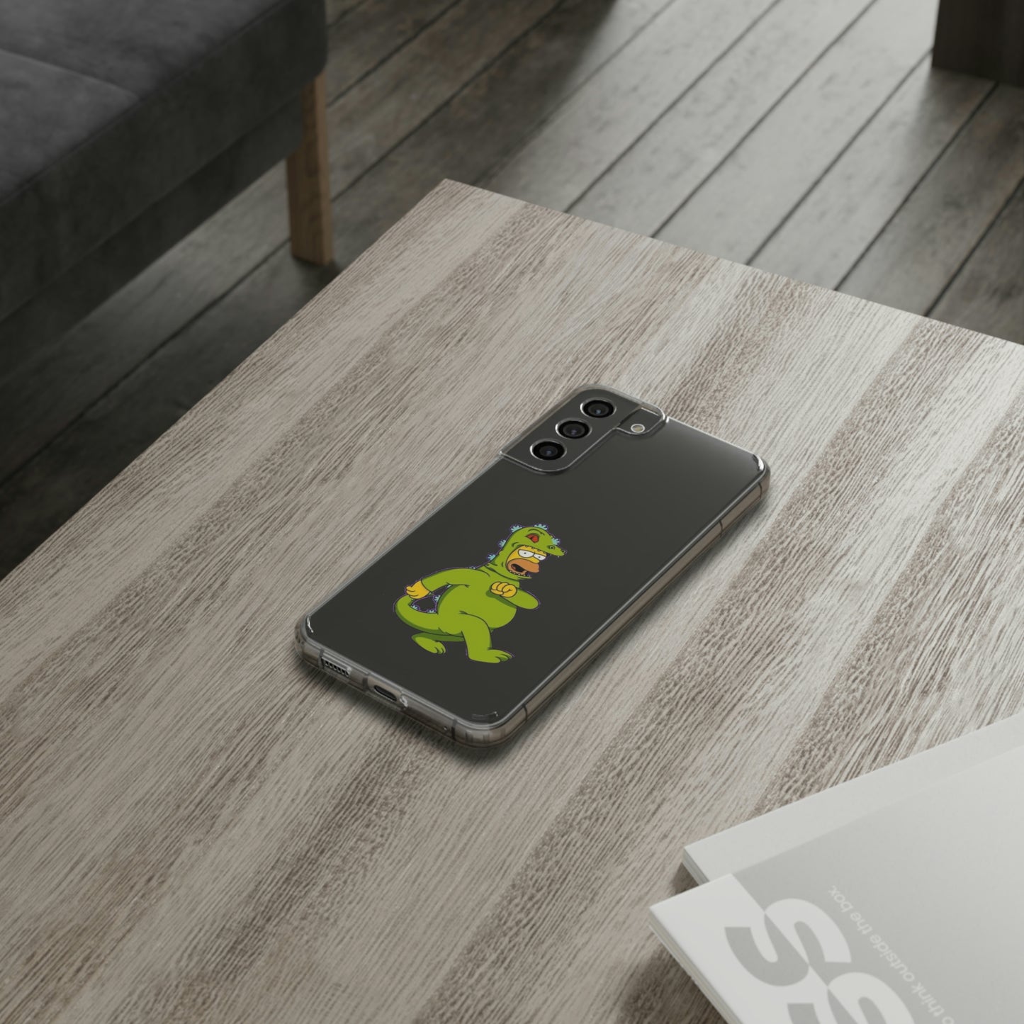Simpsons Clear Phone Cases