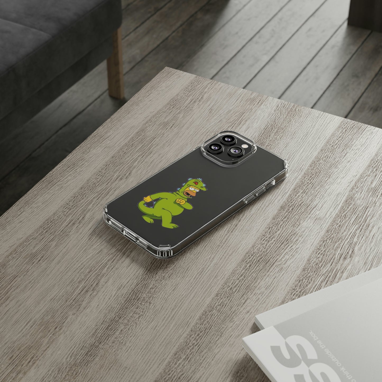 Simpsons Clear Phone Cases