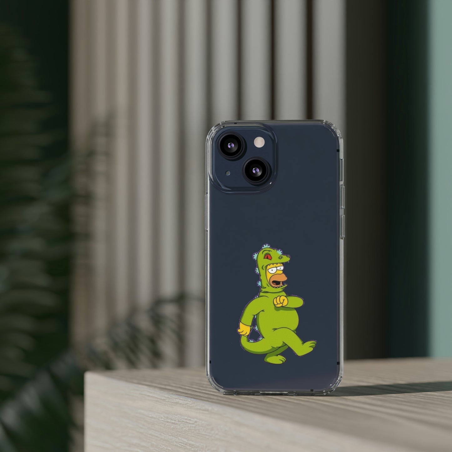 Simpsons Clear Phone Cases