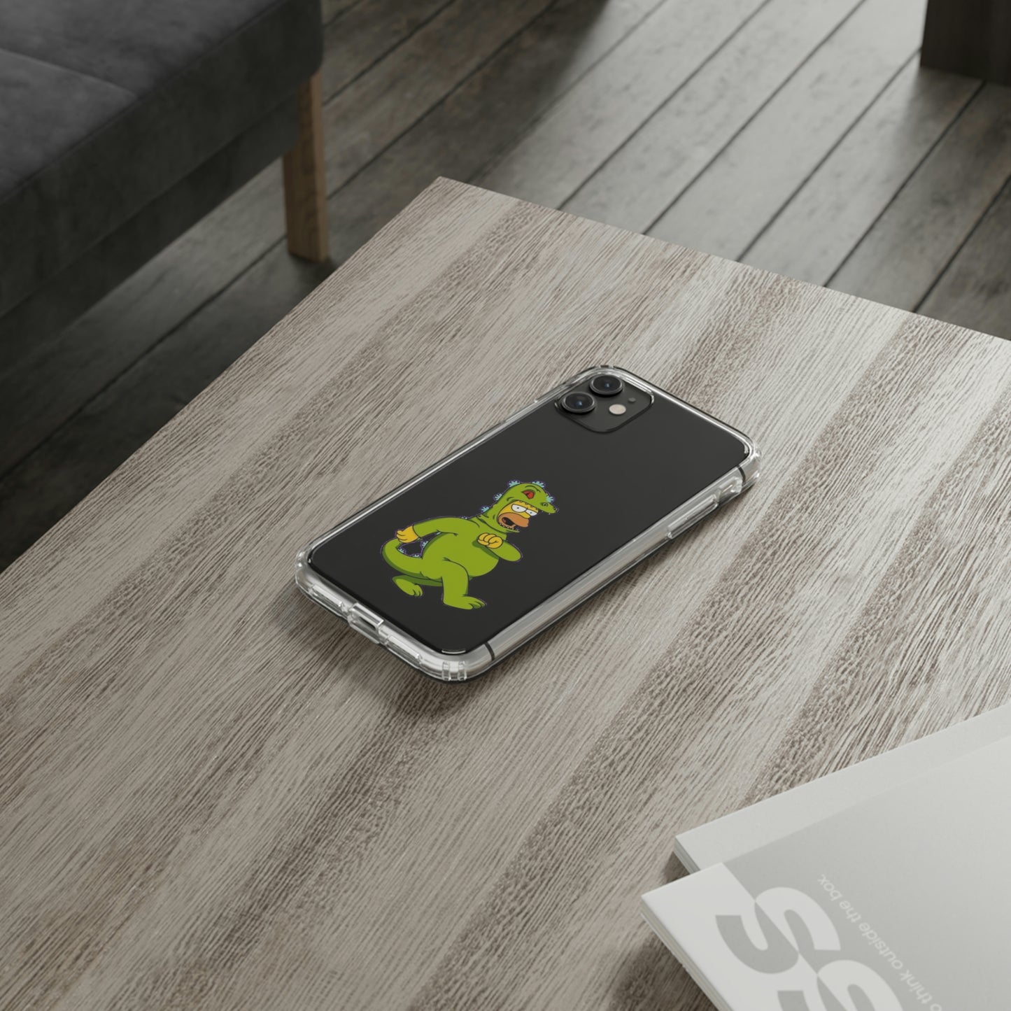 Simpsons Clear Phone Cases
