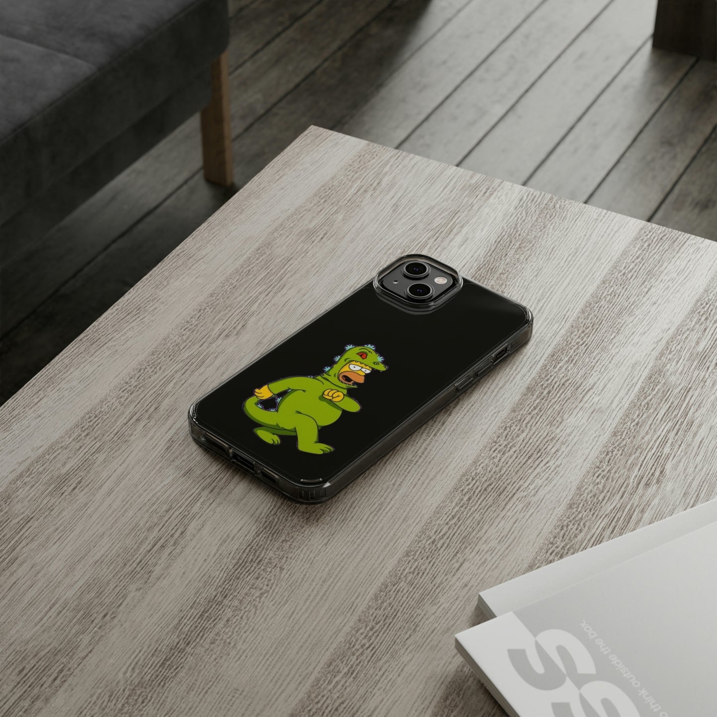 Simpsons Clear Phone Cases
