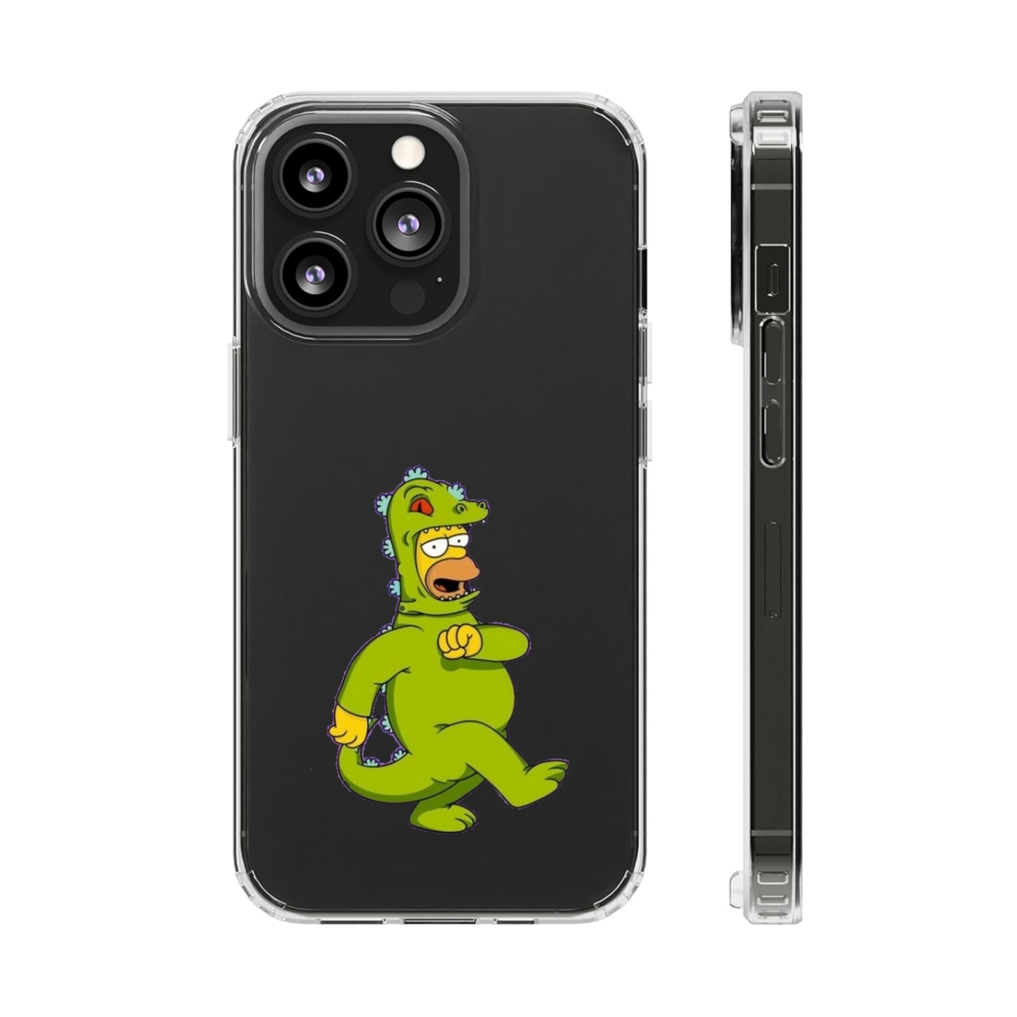 Simpsons Clear Phone Cases
