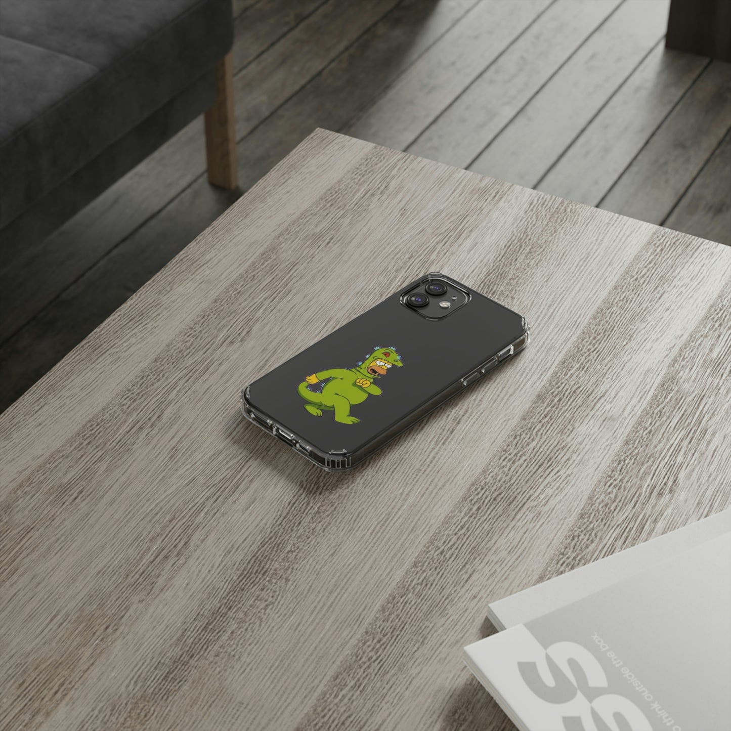 Simpsons Clear Phone Cases