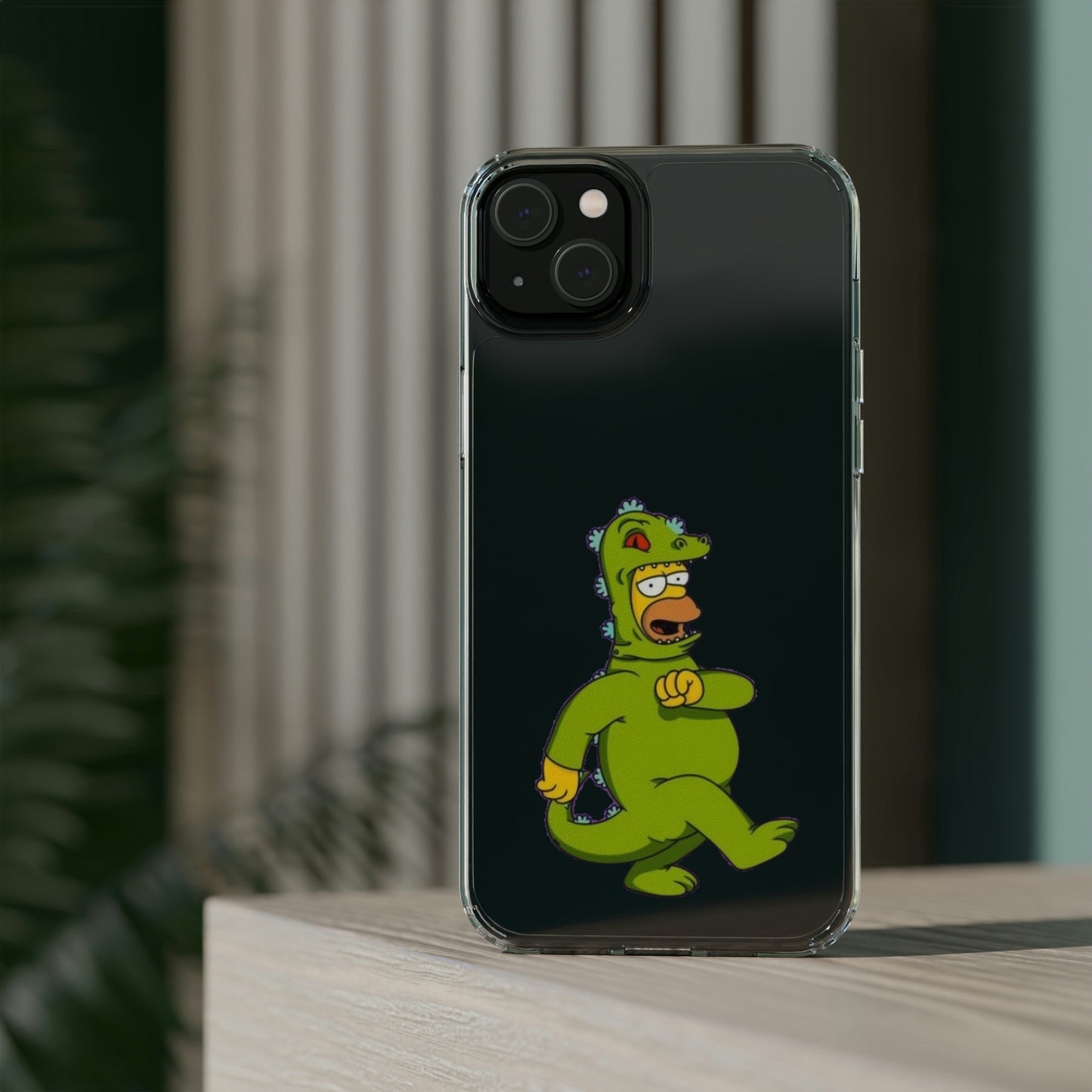 Simpsons Clear Phone Cases