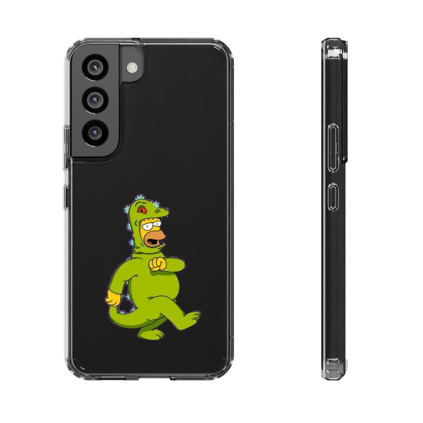 Simpsons Clear Phone Cases