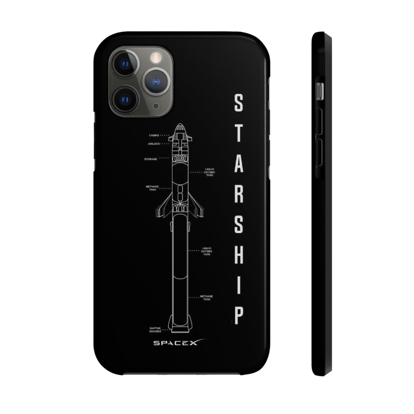 SpaceX Tough Phone Cases, Case-Mate