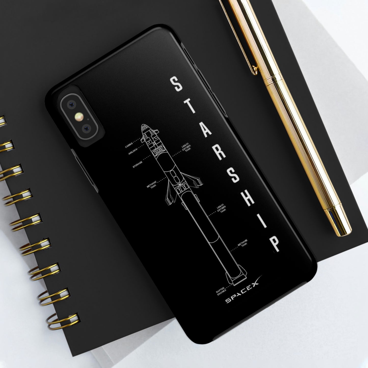 SpaceX Tough Phone Cases, Case-Mate