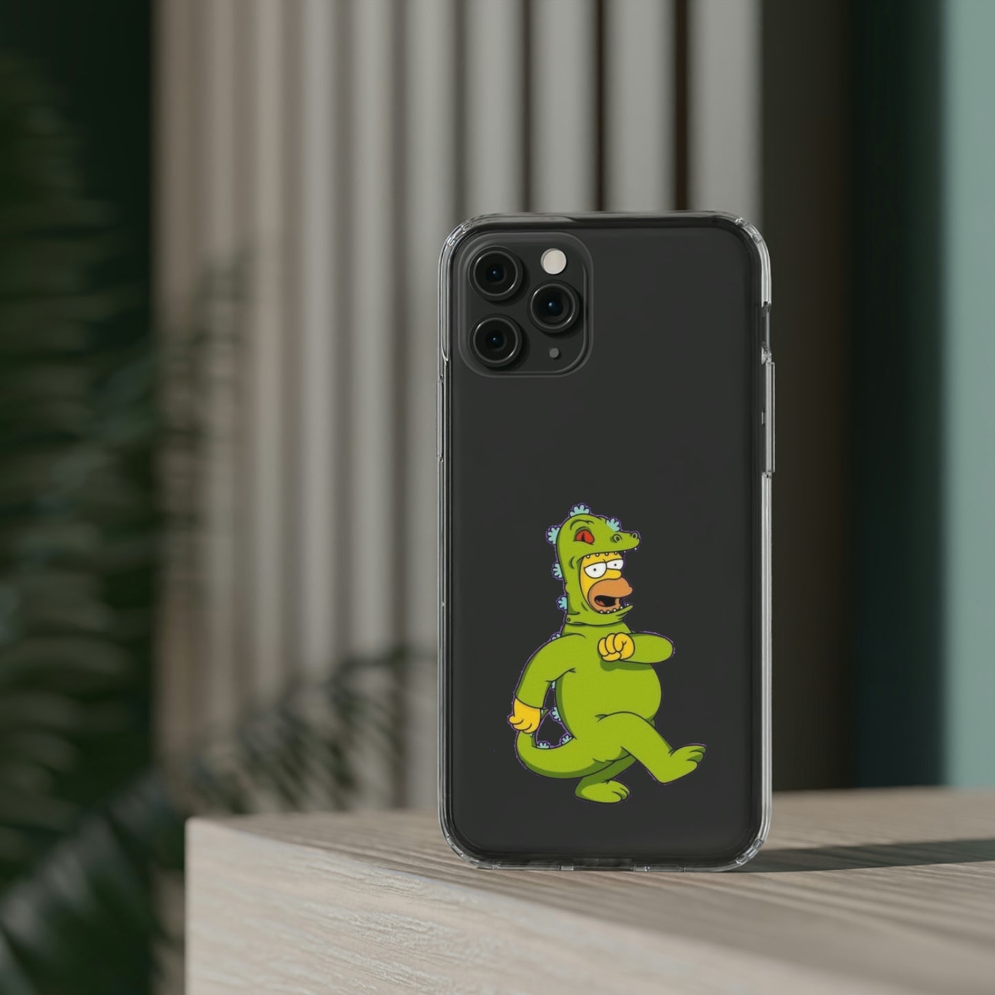 Simpsons Clear Phone Cases