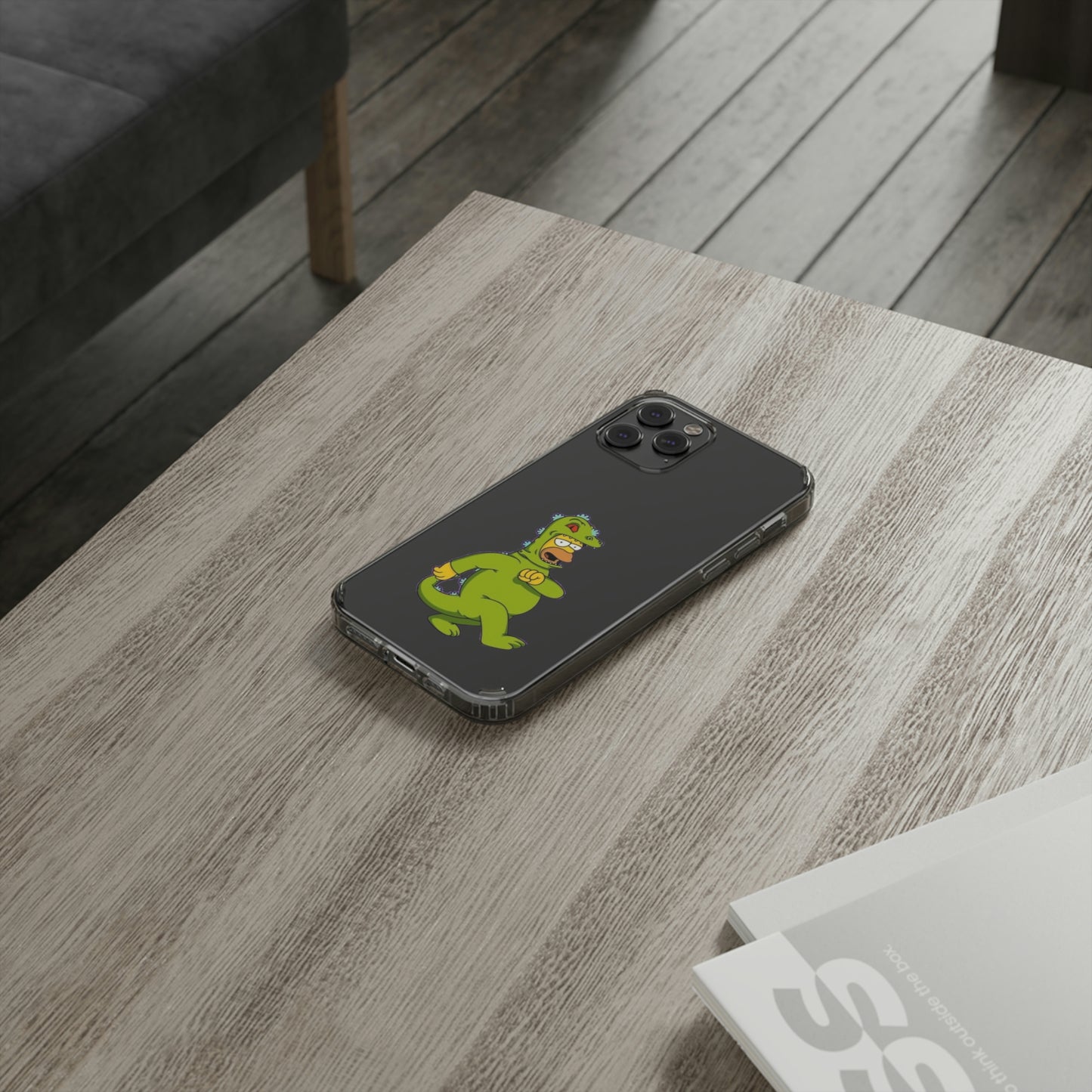 Simpsons Clear Phone Cases