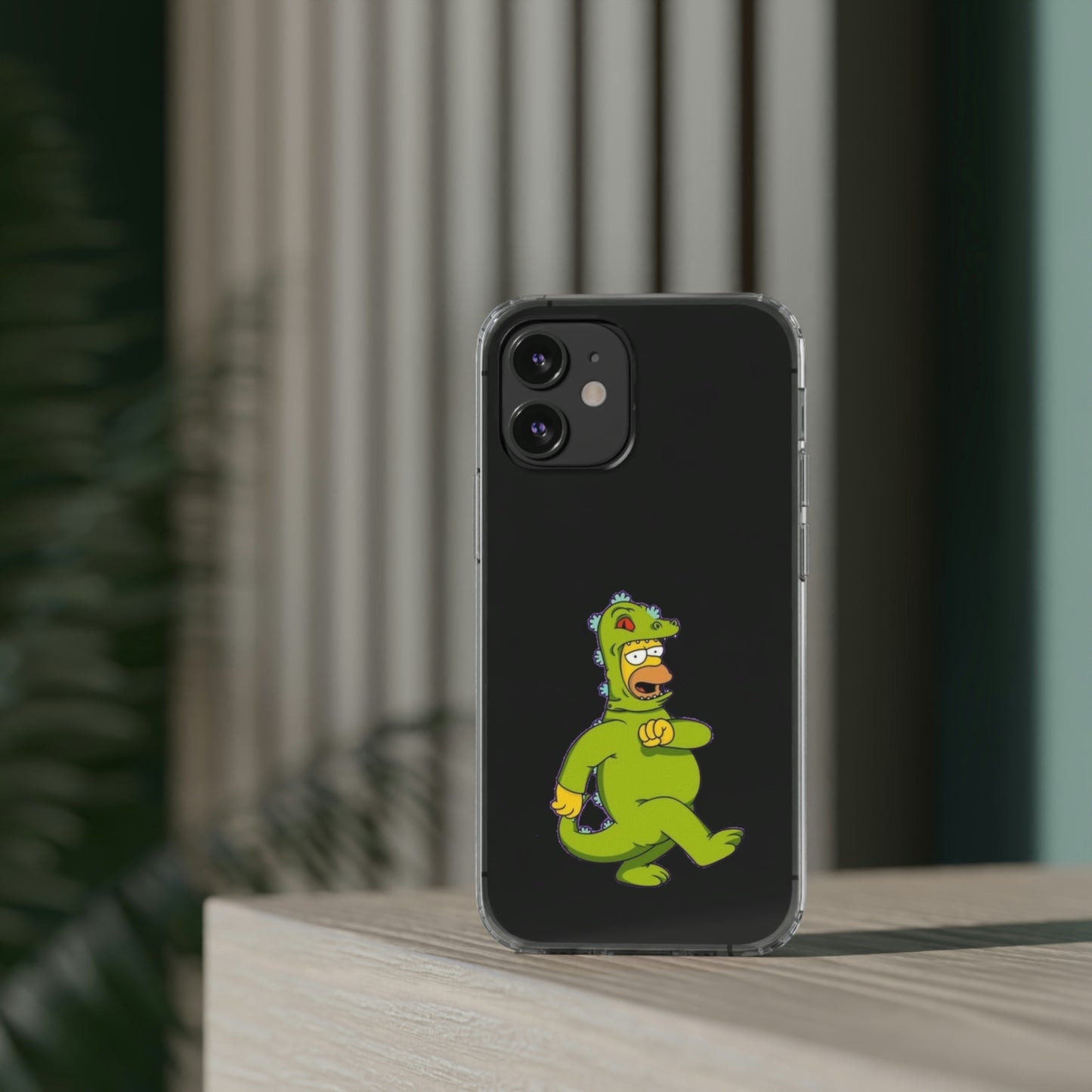 Simpsons Clear Phone Cases