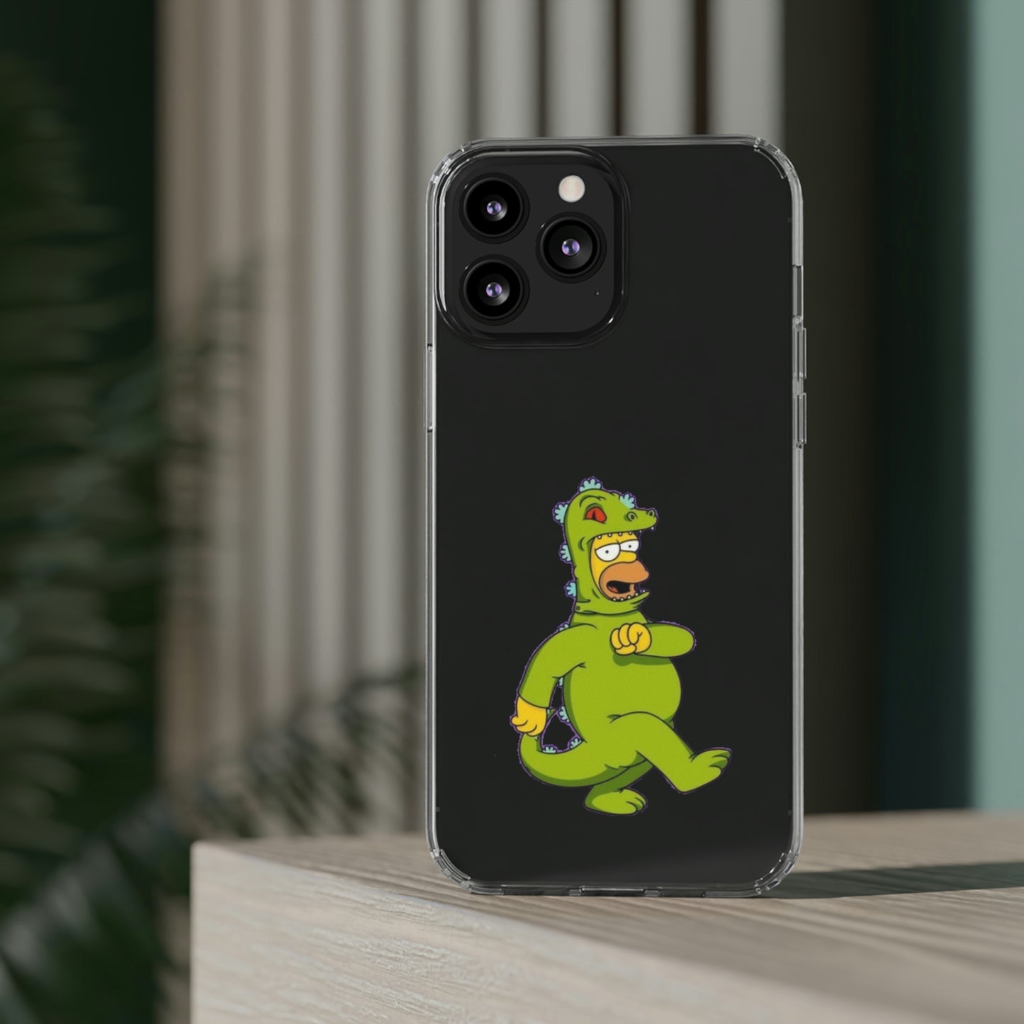 Simpsons Clear Phone Cases