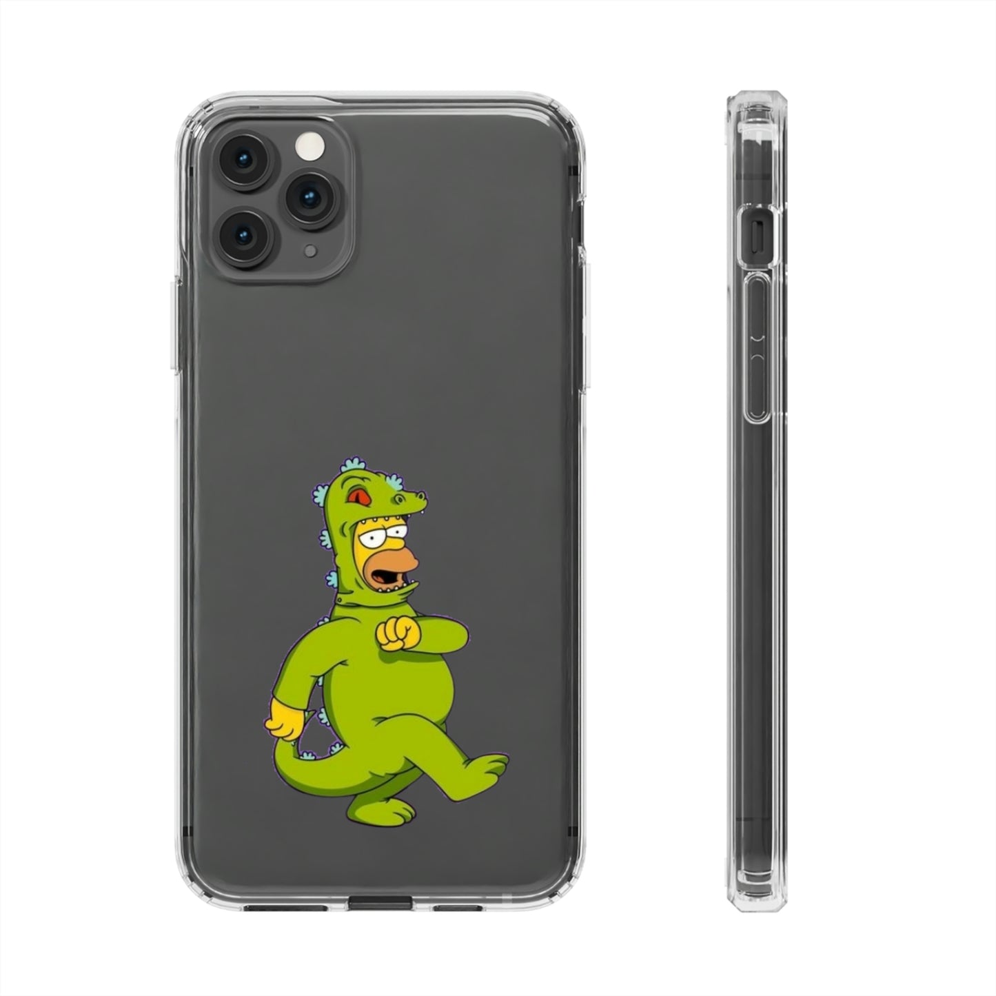Simpsons Clear Phone Cases