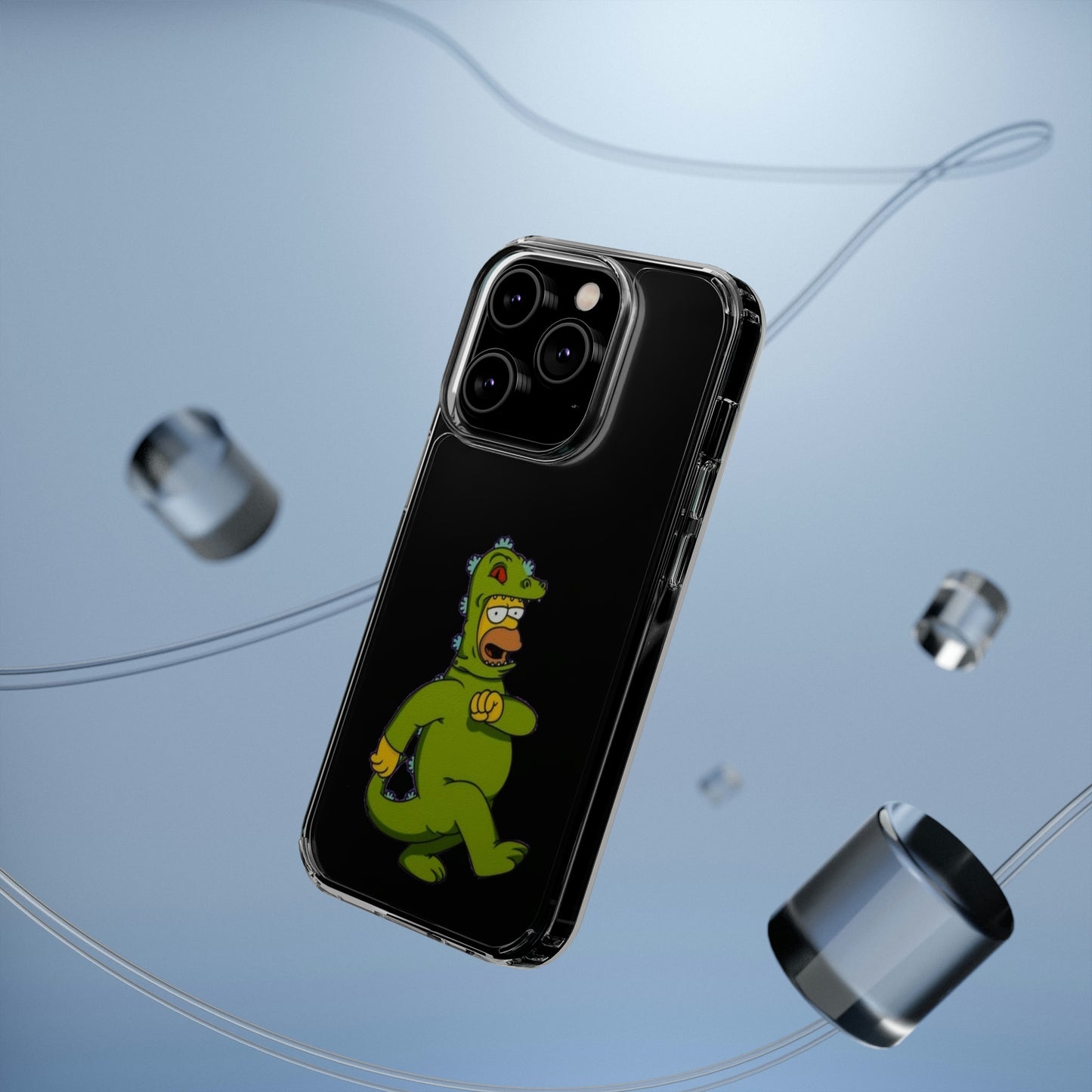 Simpsons Clear Phone Cases