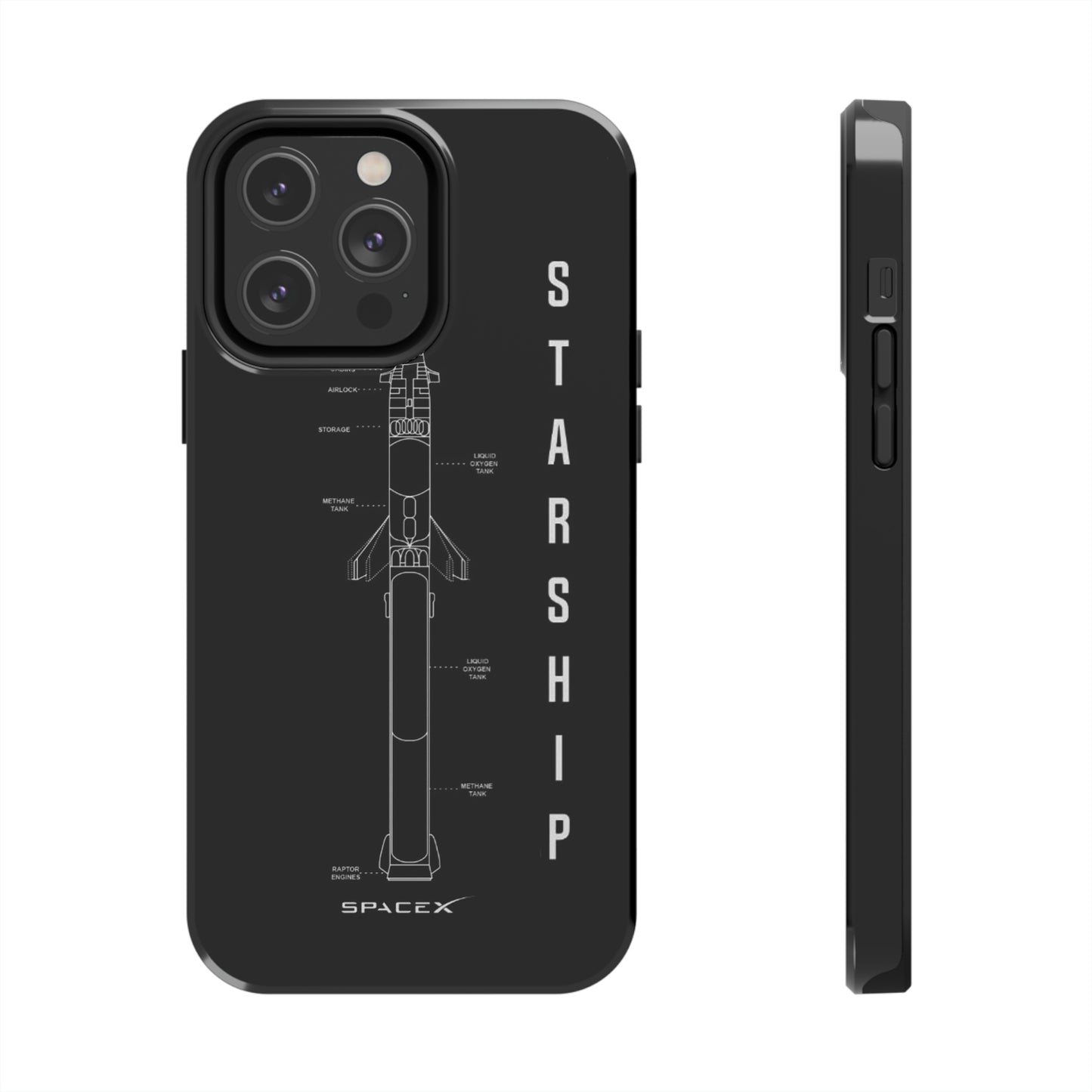 SpaceX Tough Phone Cases, Case-Mate