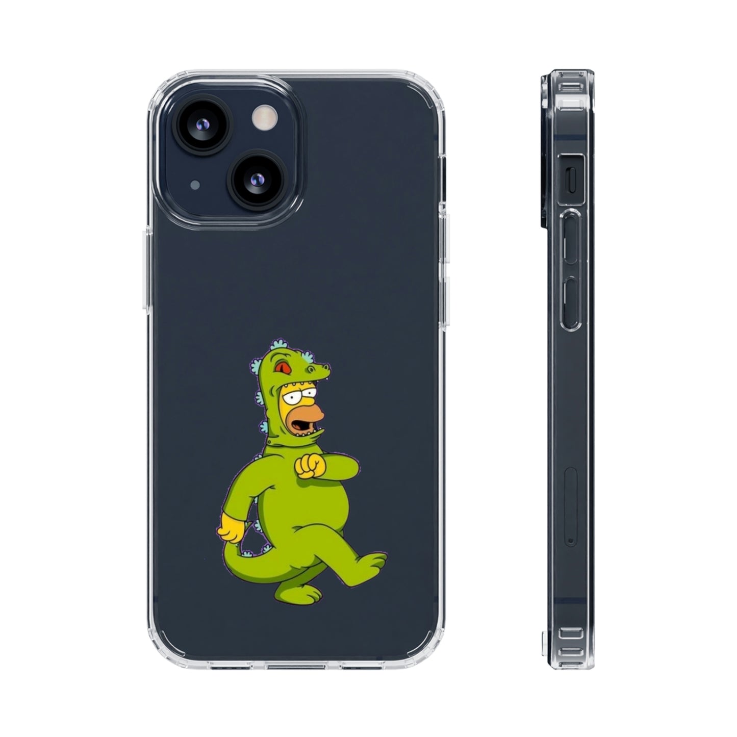Simpsons Clear Phone Cases