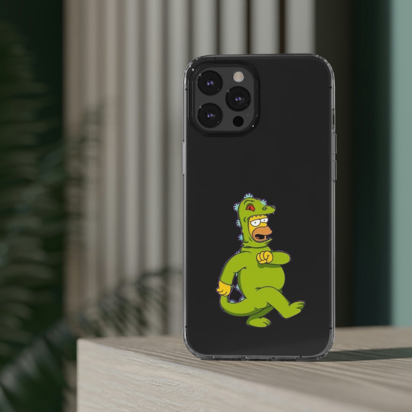 Simpsons Clear Phone Cases
