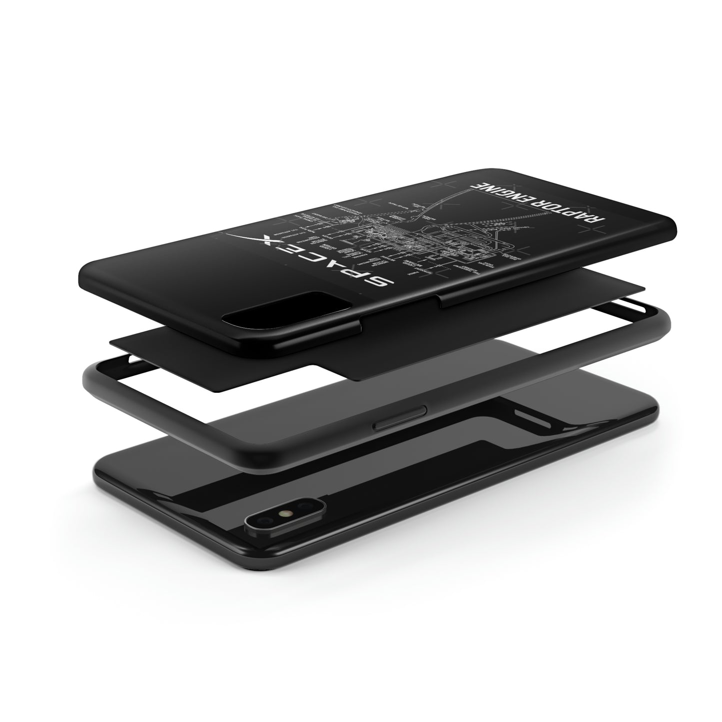 SpaceX Tough Phone Cases, Case-Mate