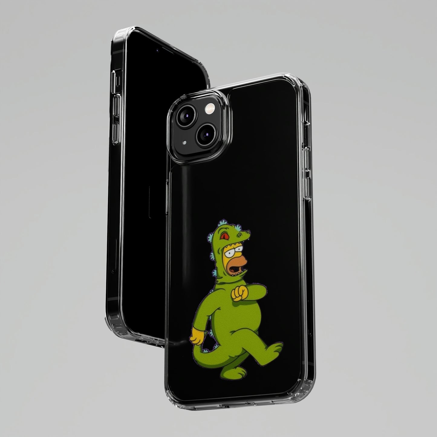 Simpsons Clear Phone Cases