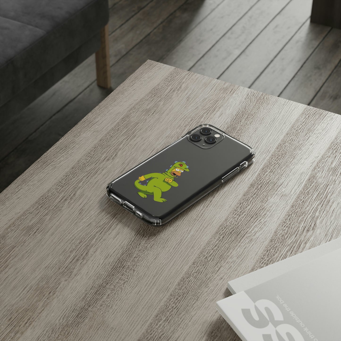 Simpsons Clear Phone Cases